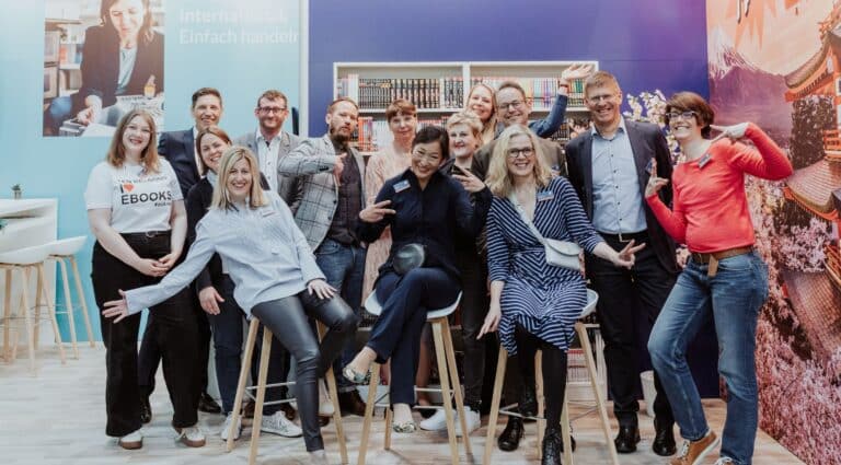 Libri Team Gruppenfoto Messe