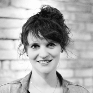 Theresa Kleene (Bücherinsel Kleene) in der Projektgruppe vom Libri.Campus live 2023