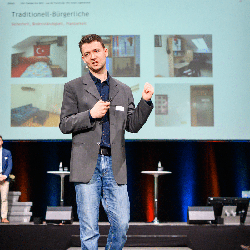 Dr. Christoph Schleer auf dem Libri.Campus live 2023