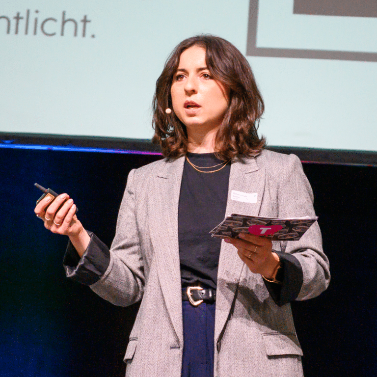 Sheherazade Becker auf dem Libri.Campus live 2023