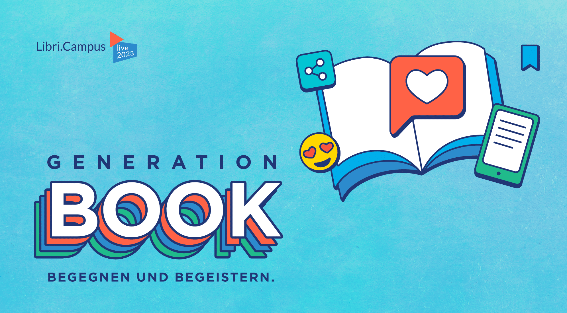 Generation Book - das Motto vom Libri.Campus live 2023