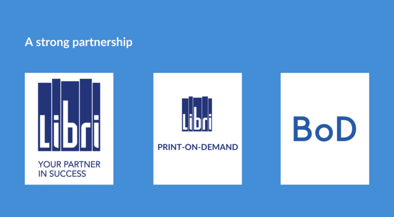 company logos Libri, Libri Print-on-Demand and BoD