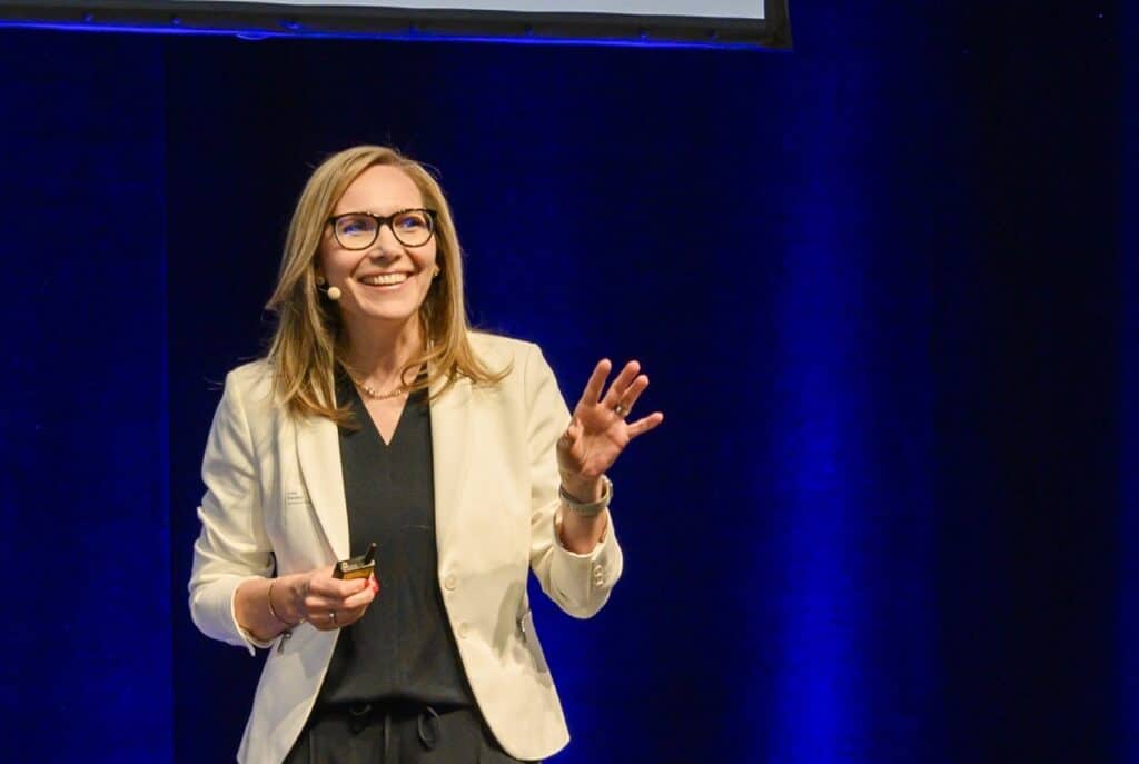 Luise Friedrich als Speakerin beim Libri.Campus 2024