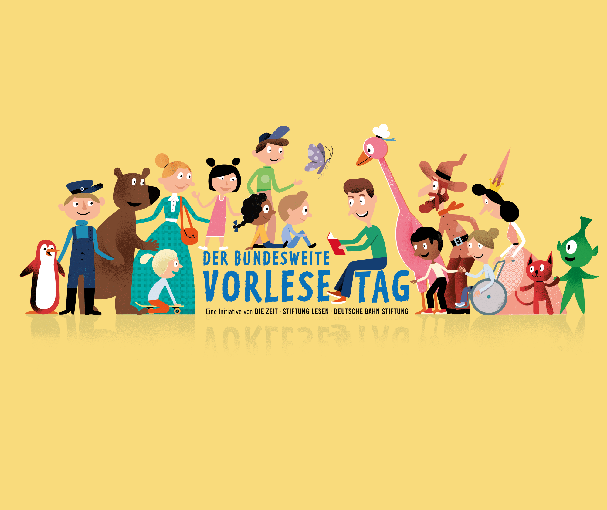 Logo von "Der Bundesweite Vorlesetag"