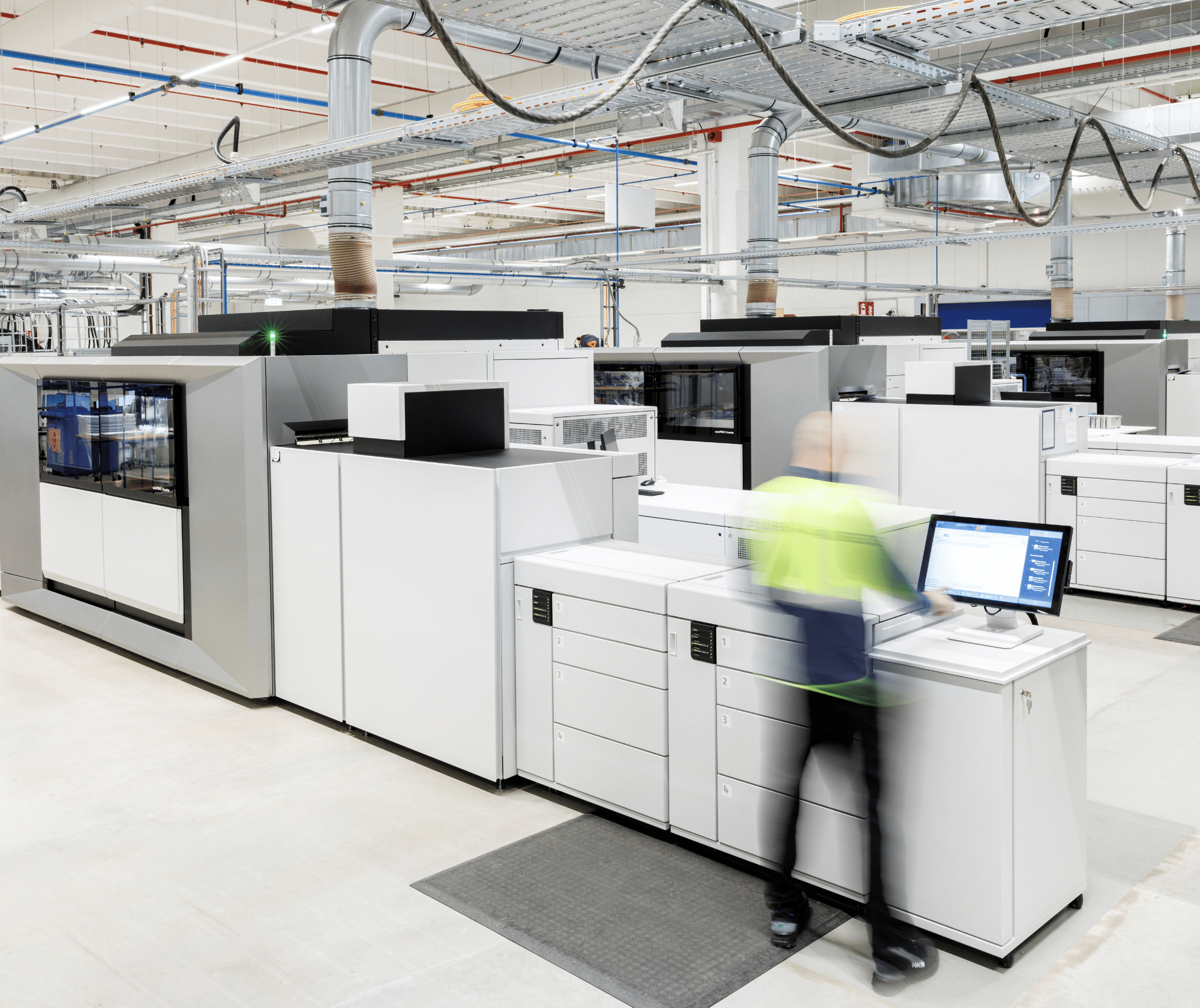 Canon Druckmaschine in der Libri Print-on-Demand Produktion