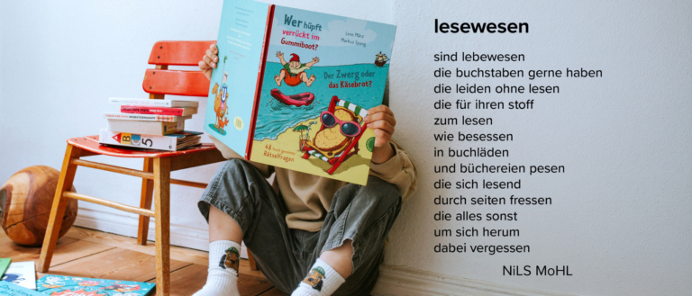 JULIT - Ausgabe 1/2026: Beitragsbild Lesewesen