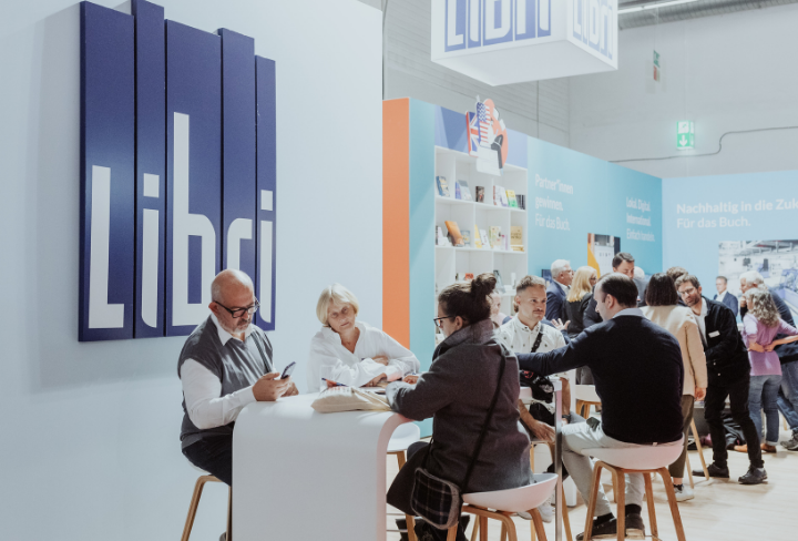 Libri-Stand auf der Frankfurter Buchmesse