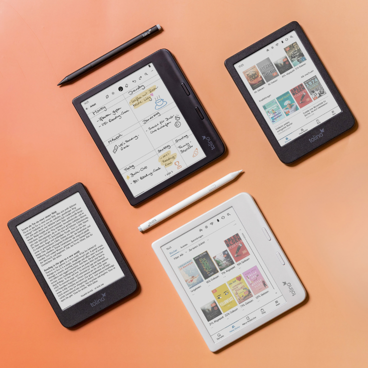 tolino eReader Familie 2026